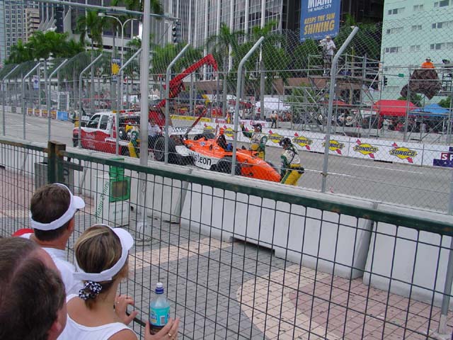 CART race in Miami CART race in Miami