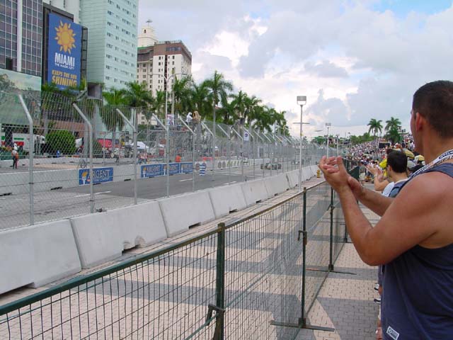 CART race in Miami CART race in Miami