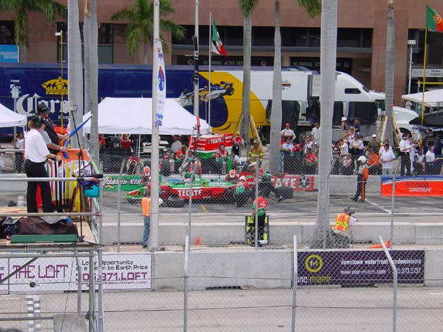 CART race in Miami CART race in Miami