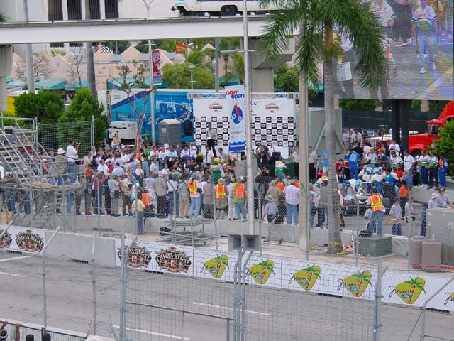 CART race in Miami CART race in Miami