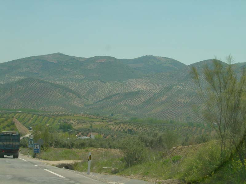 montagnes sur la route montagnes sur la route