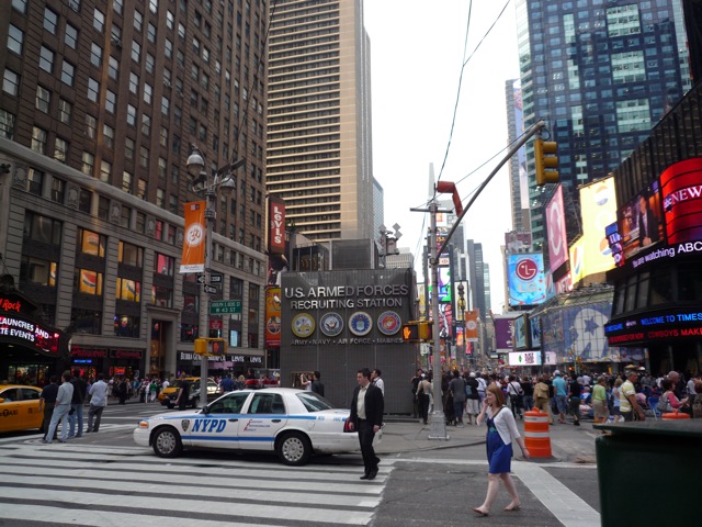 An army recruiting center in the middle of Times Square?!? WTF America! what's wrong with you? An army recruiting center in the middle of Times Square?!? WTF America! what's wrong with you?