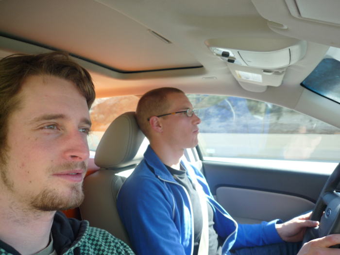 Unusual sight... me driving Unusual sight... me driving