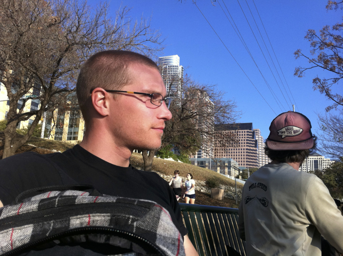 Chillin at the waterfront in Austin Chillin at the waterfront in Austin