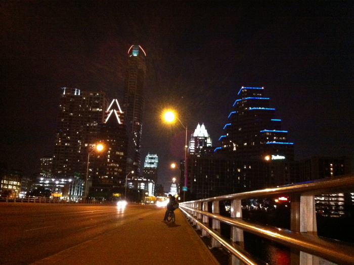 Crappy nightshot of Austin Crappy nightshot of Austin