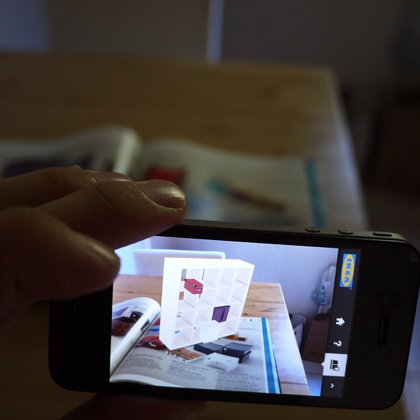 IKEA catalog's augmented reality