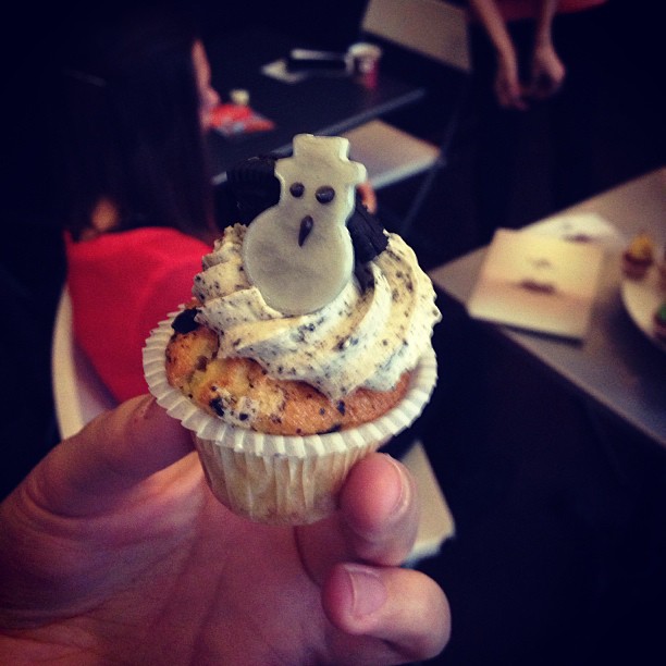 FREE CUPCAKES! One of the many reasons to go to #CreativeMornings