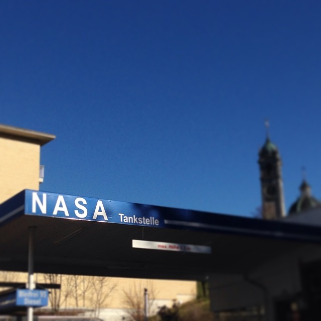 space shuttle gas station