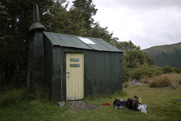 The Bealy Spur Hut, built in 1925 The Bealy Spur Hut, built in 1925