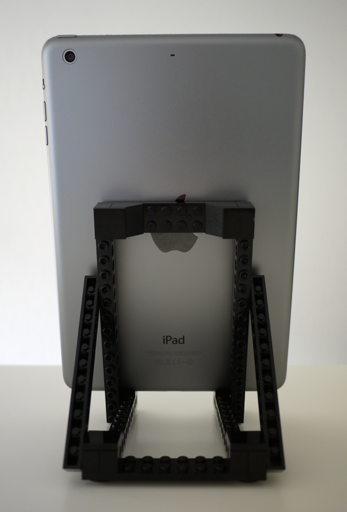 Back view with the iPad Mini Back view with the iPad Mini