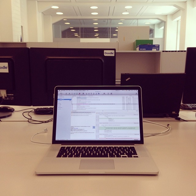 new workplace