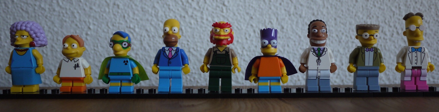 my Simpsons minifigs my Simpsons minifigs