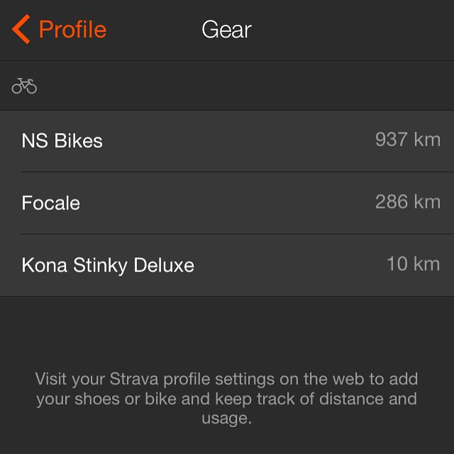 a bit over 1000km of mountain biking in 1 year (counting some untracked rides)