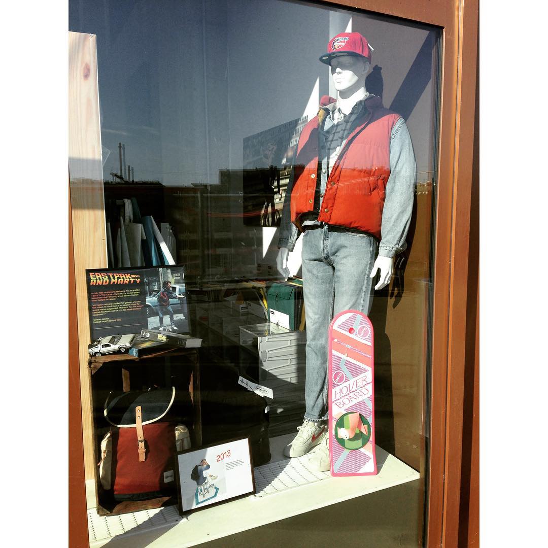 Nice #BTTF display by @doodahstore