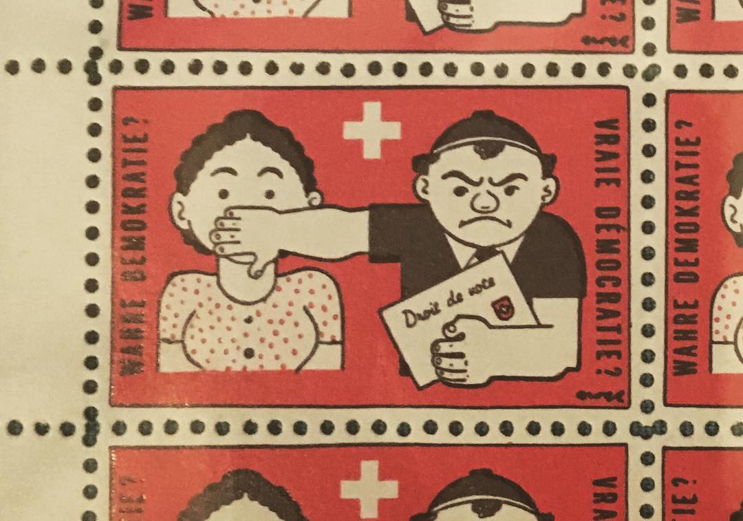 Not so long ago, Swiss people (men, actually) were even more retarded