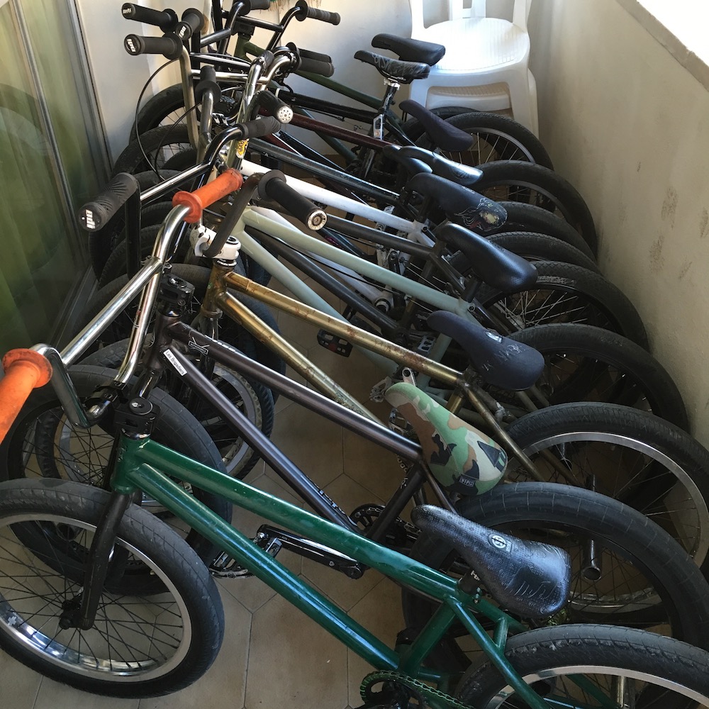 BMX parking