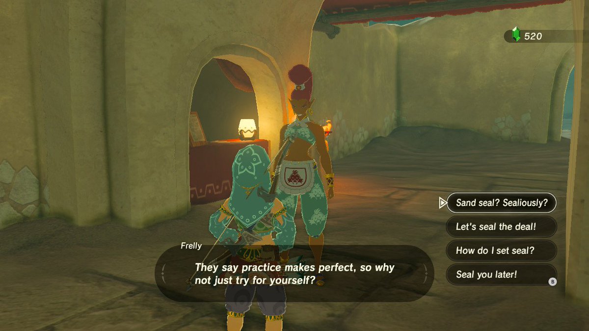 a Nintendo game is not a Nintendo game without lame word plays