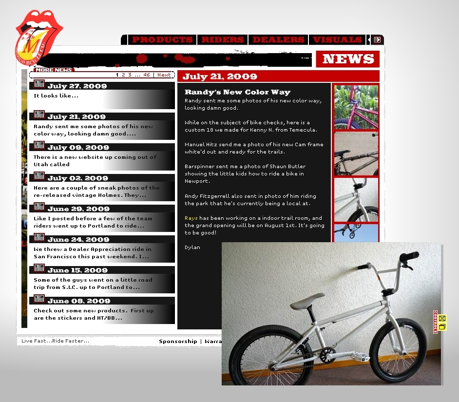 featured on www.sandmbikes.com featured on www.sandmbikes.com