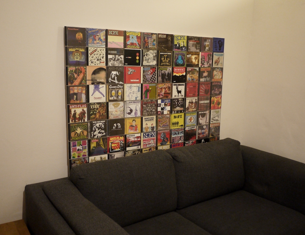 You’re probably looking at roughly 2000 CHF worth of CDs