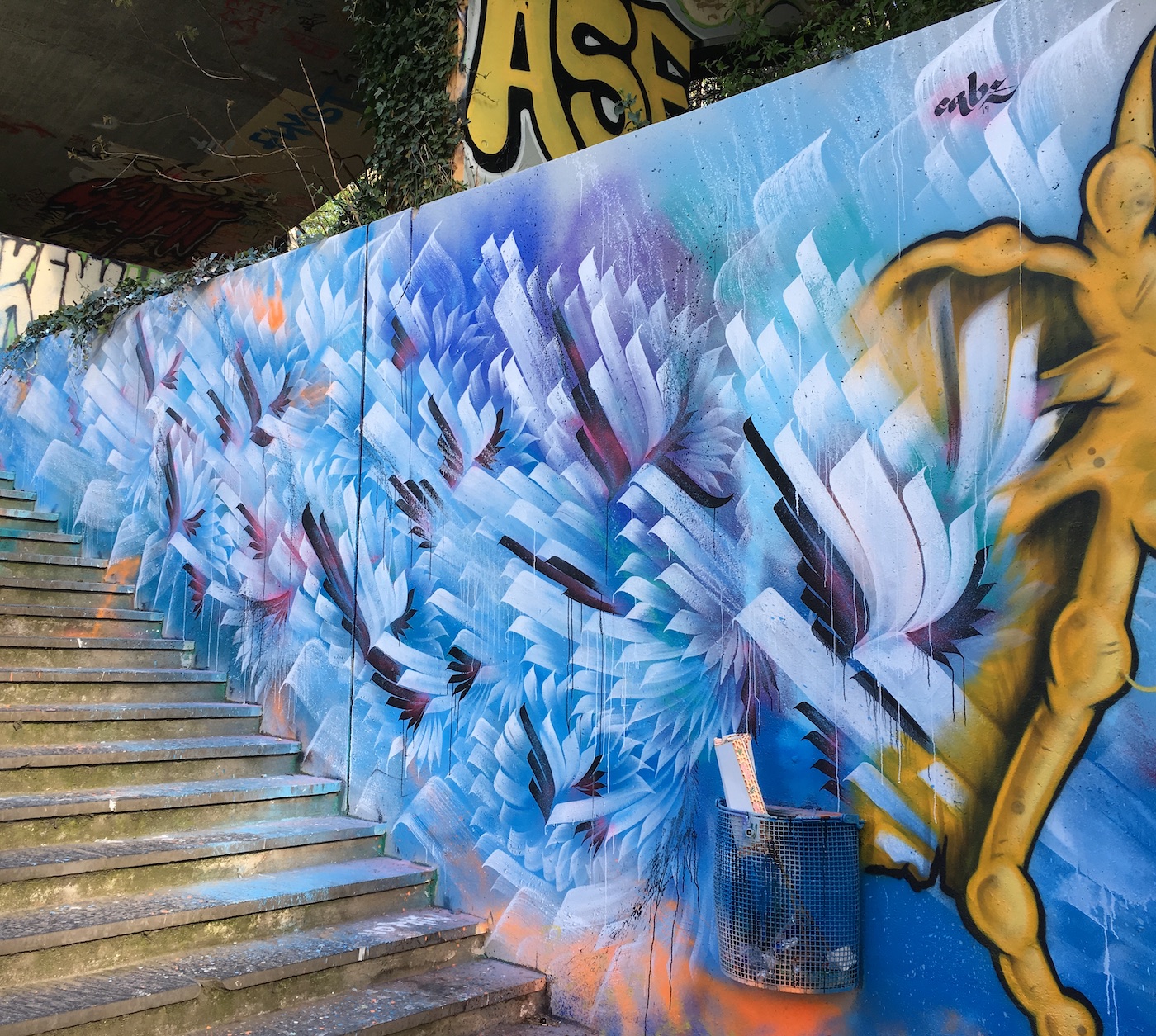 Vigie, Lausanne (Latitude: 46° 31’ 20.94” N, Longitude: 6° 37’ 22.188” E) Avril 2019