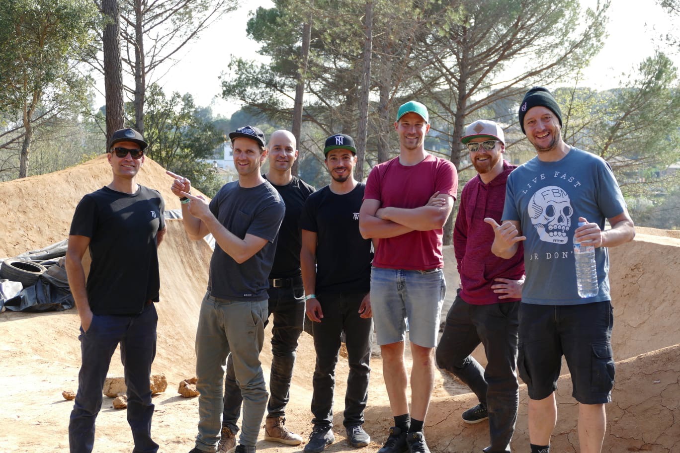 the lads on this year’s bmx trip