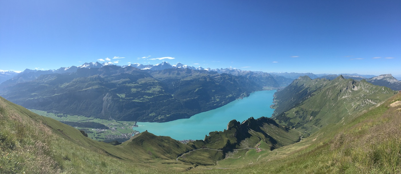 View from the Brienzer Rothorn View from the Brienzer Rothorn
