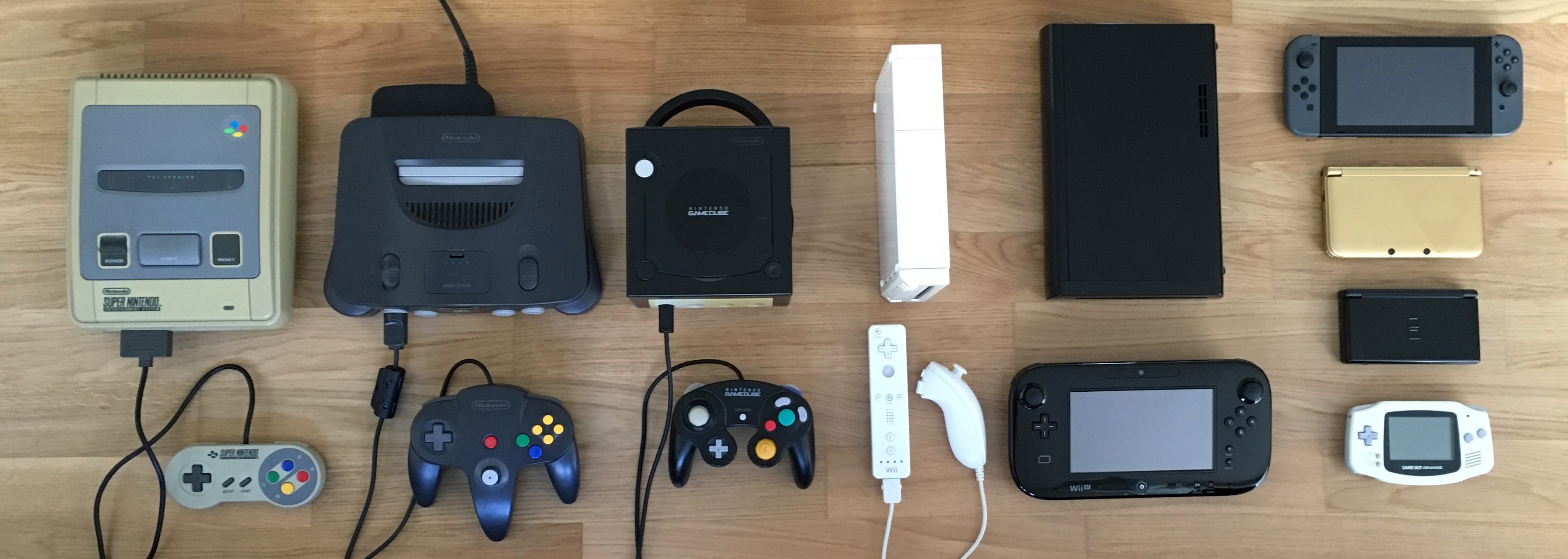 My Nintendo consoles in April 2017 My Nintendo consoles in April 2017