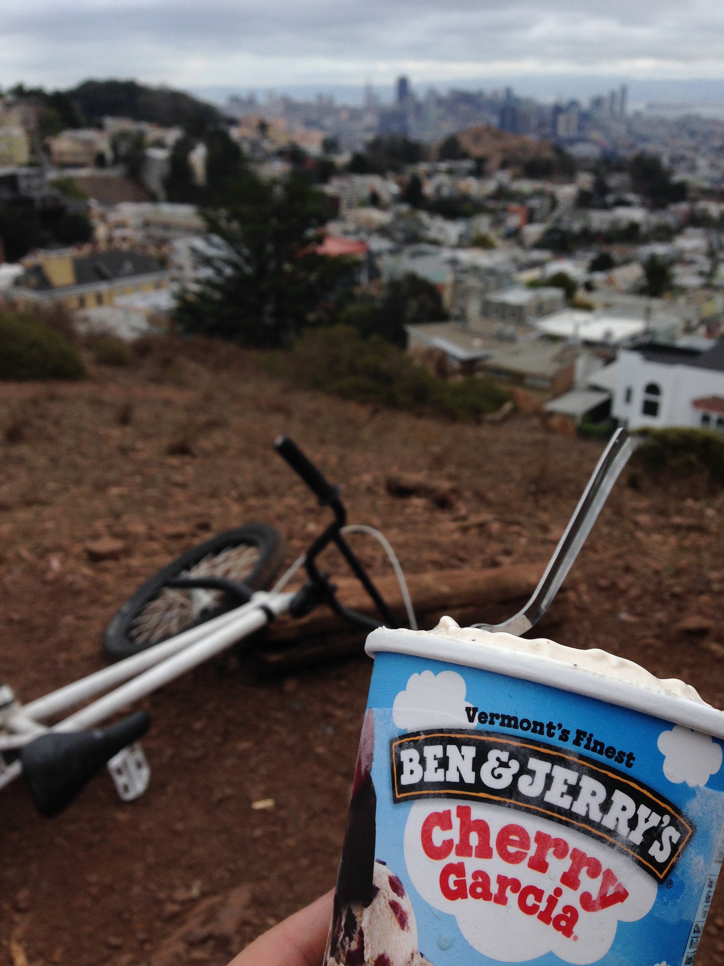 Cherry Garcia on Tank Hill Cherry Garcia on Tank Hill