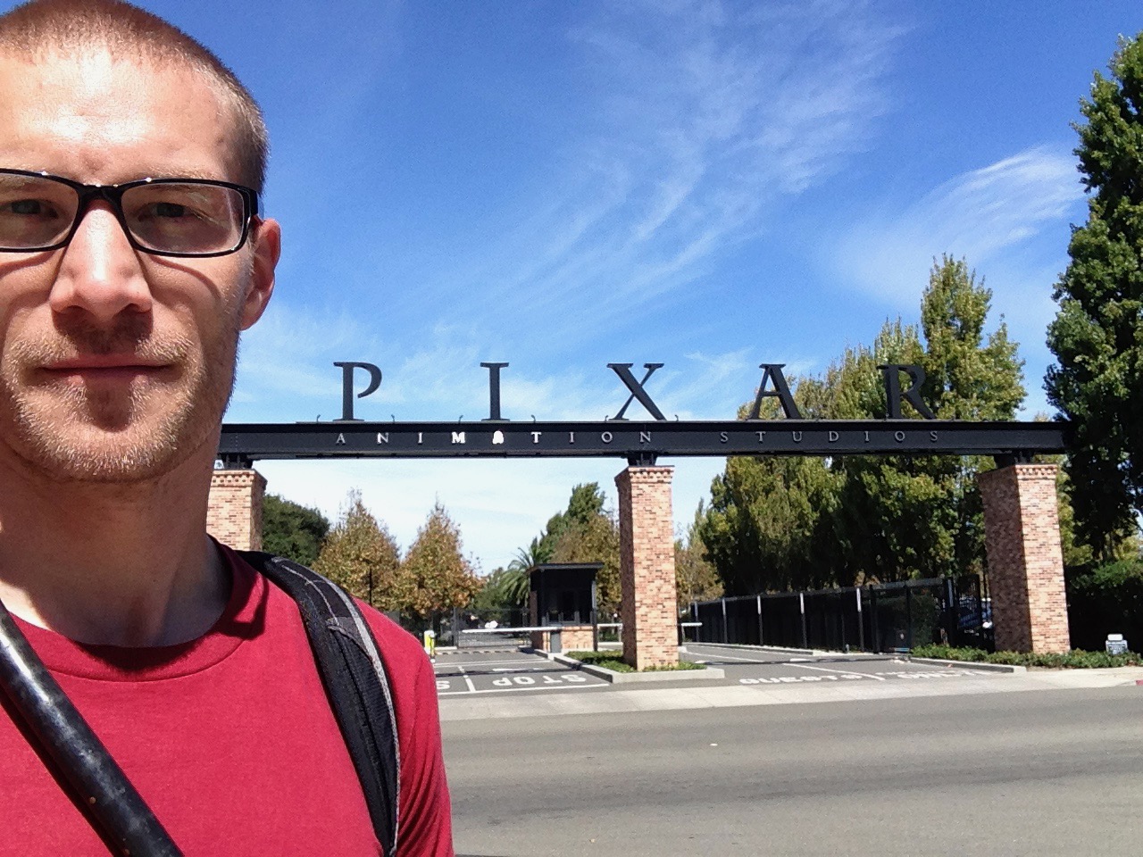 The closest you can get to the Pixar HQ in Emeryville The closest you can get to the Pixar HQ in Emeryville