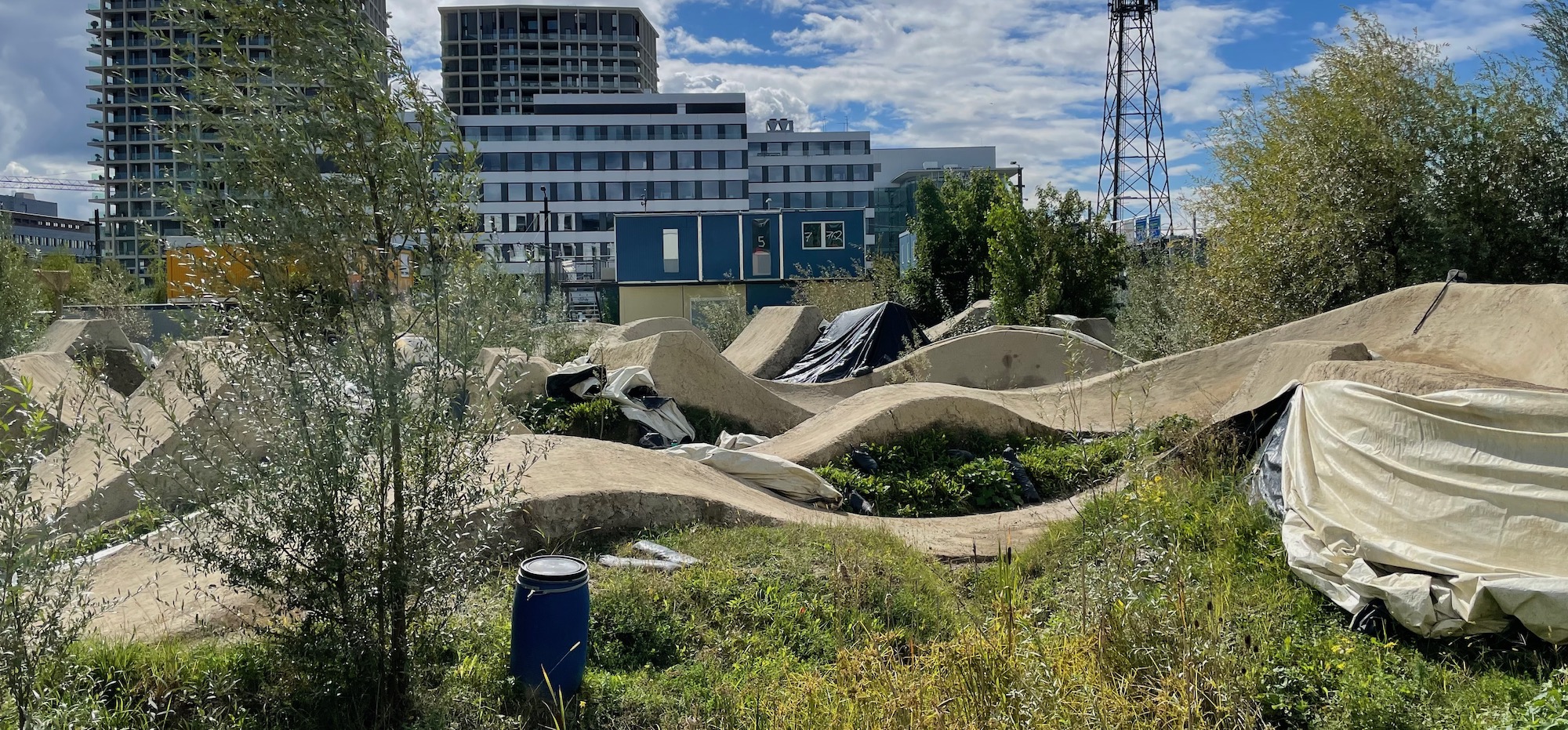The trails in Summer 2020 The trails in Summer 2020