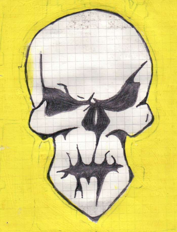 Skull drawing from 1996-ish Skull drawing from 1996-ish