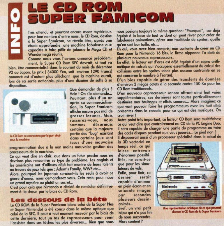 Un rendu dessiné à la main du fameux lecteur CD de la Super Nintendo qui ne verra jamais le jour, et qui d’ailleurs donnera naissance à la PlayStation Un rendu dessiné à la main du fameux lecteur CD de la Super Nintendo qui ne verra jamais le jour, et qui d’ailleurs donnera naissance à la PlayStation